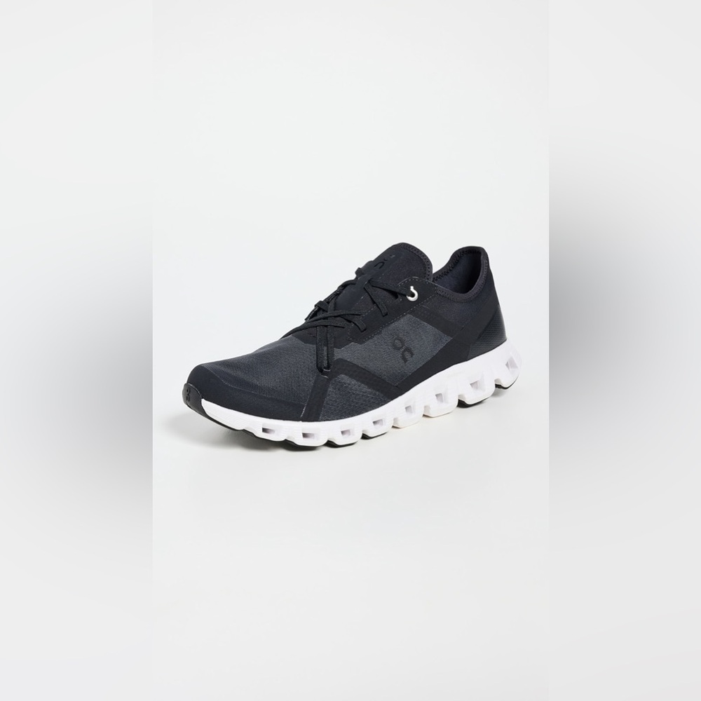 On Cloud X 3 AD Black Mesh Ultra Lightweight Athletic Running Sneakers Size 7 - Picture 16 of 16
